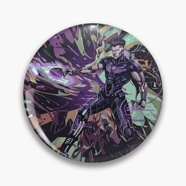 Item preview, Cyber-Void Table Tennis: Neon Purple Futuristic Cyborg Sports T-Shirt designed and sold by OhMyPingCo.