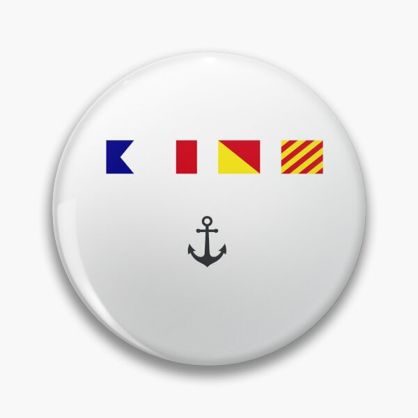 Item preview, Ahoy - Nautical Signal Flags designed and sold by AnchorsAwayCo.