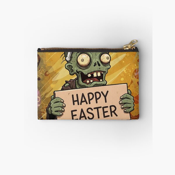 Item preview, Funny Zombie Bunny Easter - Cartoon Undead Holiday designed and sold by Tw1nsAIArt.
