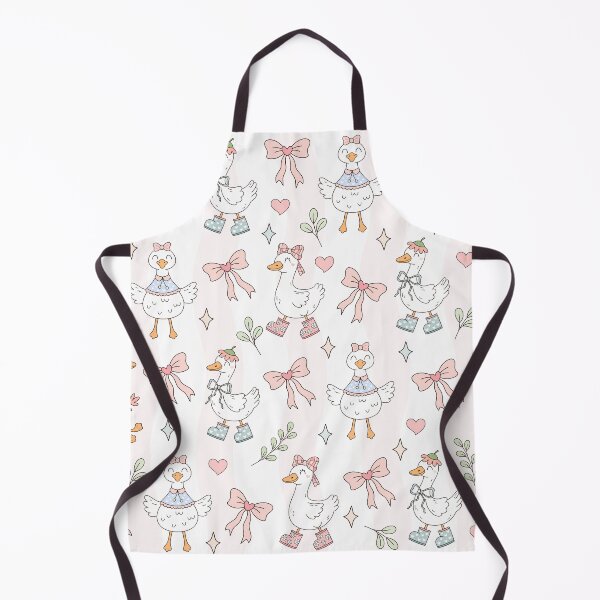 Item preview, Cute Coquette Silly Goose Bow Pattern designed and sold by Pickleslane.