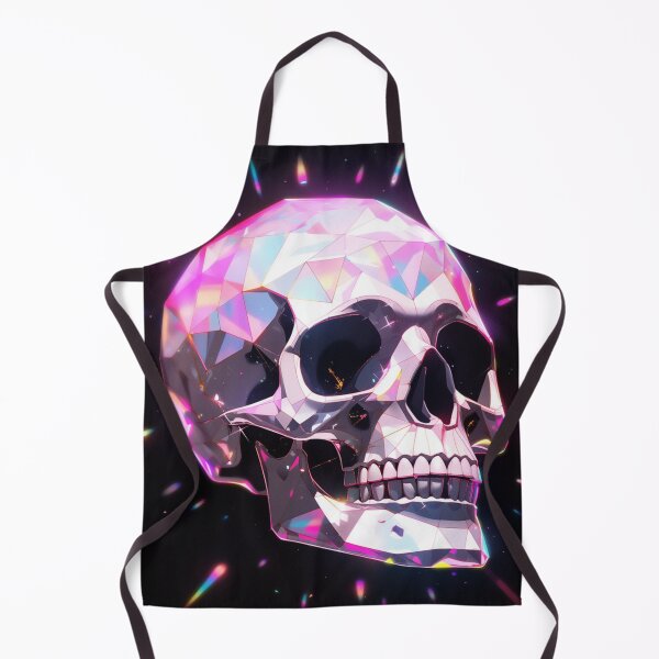 Item preview, Neon Crystal Skull designed and sold by madkiitten.