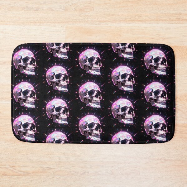 Item preview, Neon Crystal Skull designed and sold by madkiitten.