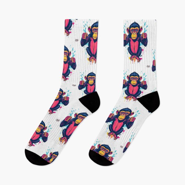 Item preview, Punch Monkey – Funny Retro Meme Design for Trend Lovers designed and sold by Sweet Dreams & Fantasia.