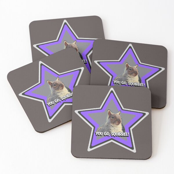 Item preview, You go, squirrel! Funny designed and sold by coodoosandco.