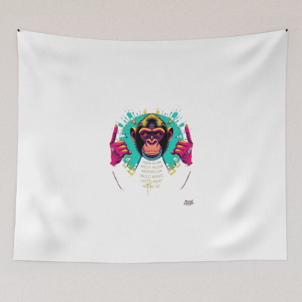 Item preview, Punch Monkey – Funny Retro Meme Design for Trend Lovers designed and sold by Sweet Dreams & Fantasia.