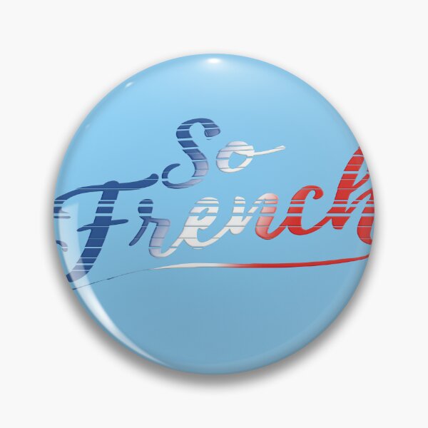 Item preview, Expression “So French” Style Blue White Red! designed and sold by Alan-David.