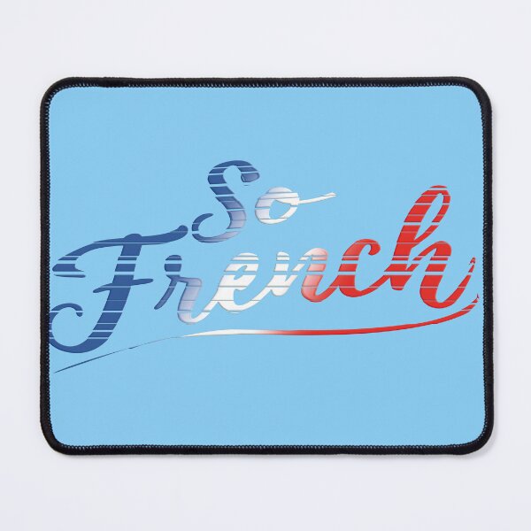 Item preview, Expression “So French” Style Blue White Red! designed and sold by Alan-David.
