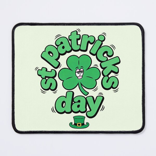 Item preview, Sleepy Shamrock Goofy St Patrick's Day Art designed and sold by zzz888.