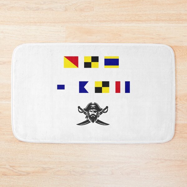 Item preview, Old Salt - Nautical Signal Flags designed and sold by AnchorsAwayCo.