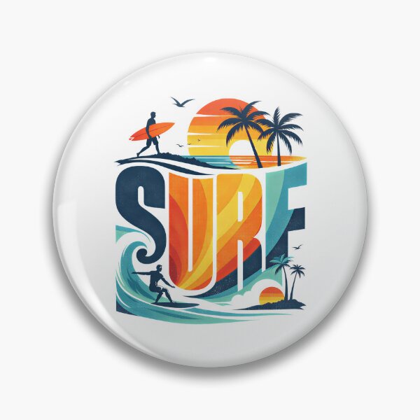 Item preview, Beach Art Surfboard Surfing Lifestyle designed and sold by Blok45.