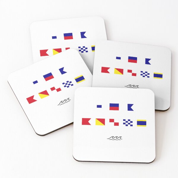 Item preview, Sea Bound - Nautical Signal Flags designed and sold by AnchorsAwayCo.