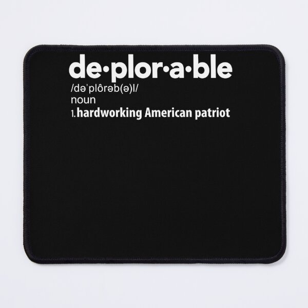 Item preview, Deplorable Definition: Hardworking American Patriot  designed and sold by BoothBoxx Merch.