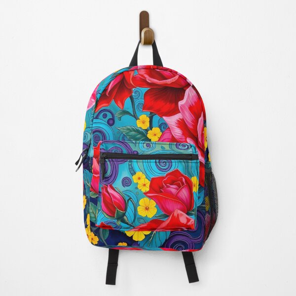 Item preview, Midnight Rose Swirls - Vibrant Floral Art designed and sold by DW-AiRT.
