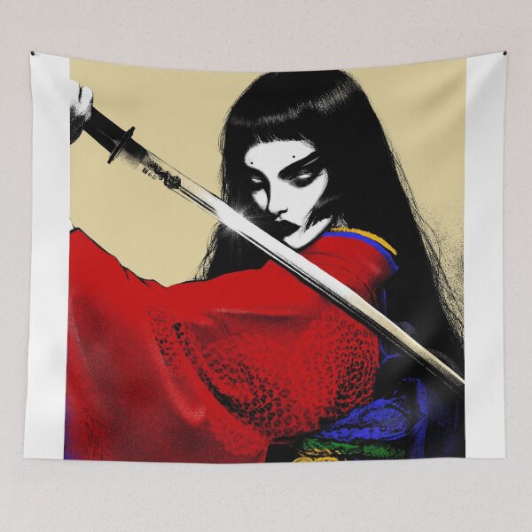 Item preview, Yurei with katana designed and sold by MaliceGhoul.