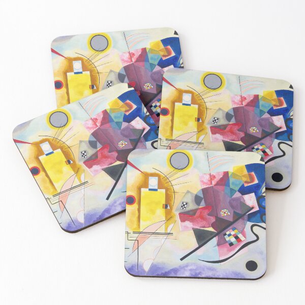 Item preview, Yellow-Red-Blue abstract painting by Wassily Kandinsky designed and sold by getcreative72.