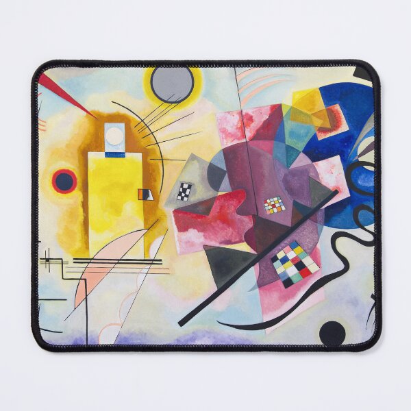 Item preview, Yellow-Red-Blue abstract painting by Wassily Kandinsky designed and sold by getcreative72.