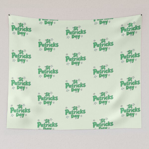 Item preview, Whimsical Starry St Patricks Day Hand Lettering designed and sold by zzz888.