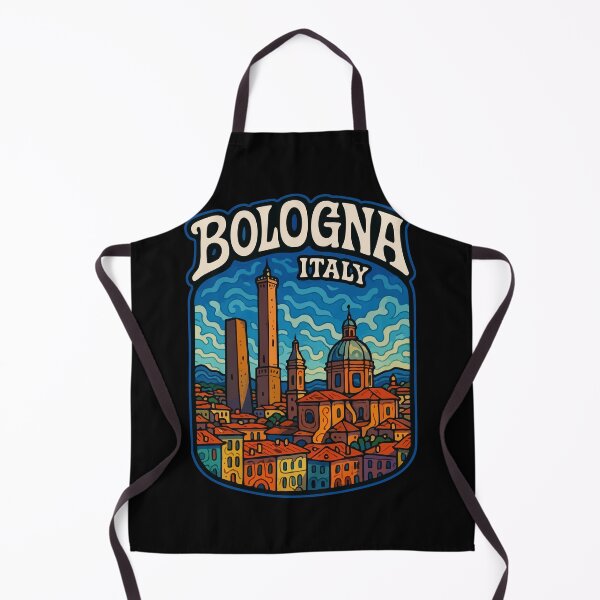 Item preview, Bologna Italy Cityscape Trippy Travel designed and sold by TomFrontierArt.
