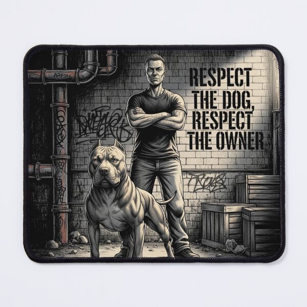 Item preview, Respect The Dog Respect The Owner designed and sold by PetJoyPrintsCO.