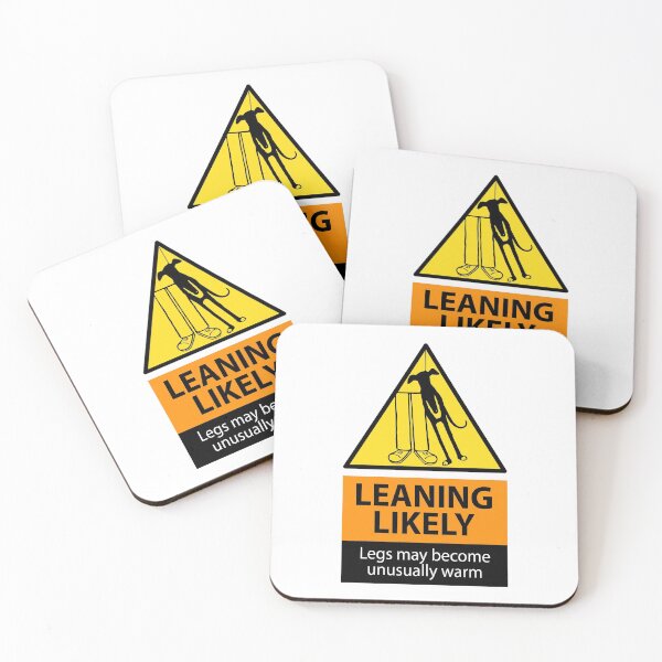 Item preview, Leaning hazard sign designed and sold by RichSkipworth.