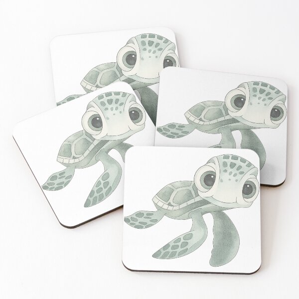 Item preview, Occhi Curiosi: La Piccola Tartaruga Marina designed and sold by DisegniPersonalizzati di irka87.