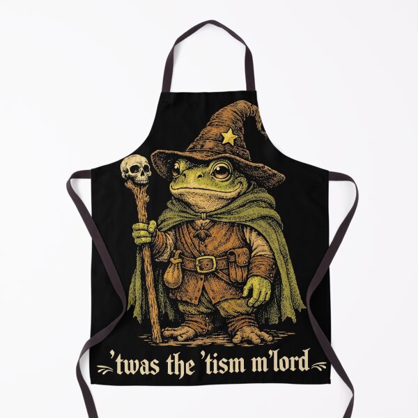 Item preview, 'Twas The 'Tism M'lord Funny Wizard Frog Autism designed and sold by will freed18.