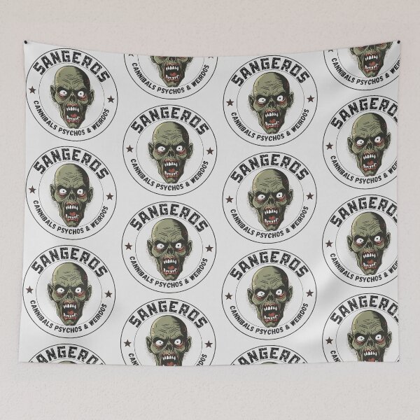 Item preview, Sangeros Zombie circle logo designed and sold by Sangeros.