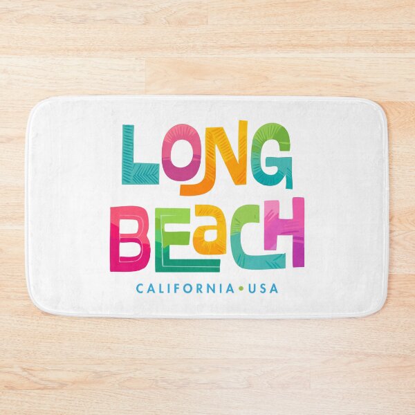 Item preview, Long Beach California Mid-Century Modern Typographic Design designed and sold by Futurebeachbum.