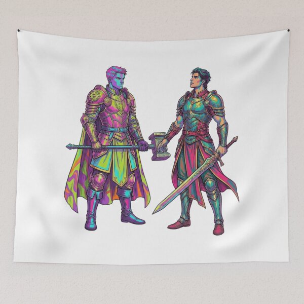 Item preview, The two warrior brothers designed and sold by PP&RAINBOW SHOP.