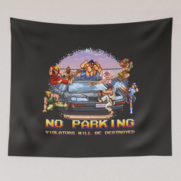 Item preview,  No Parking Violators Will Be Destroyed designed and sold by Cloverscases.