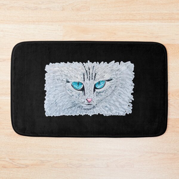 Item preview, Blue Eyed Fluffy Cat designed and sold by JoseloRochaArt.