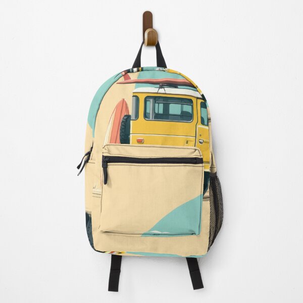 Item preview, Classic yellow truck with surfboard designed and sold by anytka.