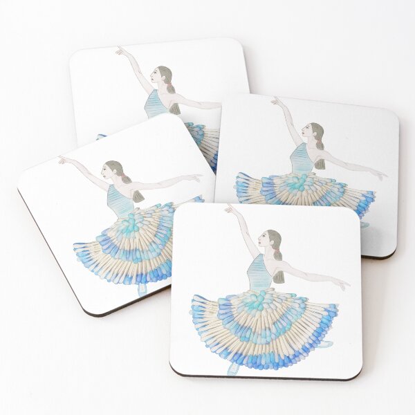 Item preview, "Pointillism Ballet: Cotton Swab Art" designed and sold by DisegniPersonalizzati di irka87.