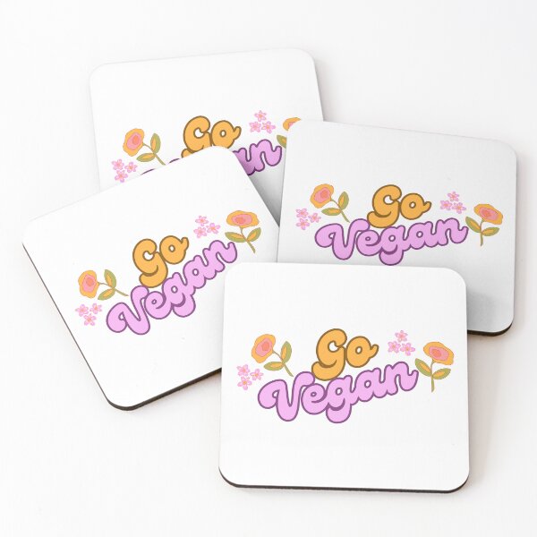 Item preview, Vintage Go Vegan Flower designed and sold by coodoosandco.