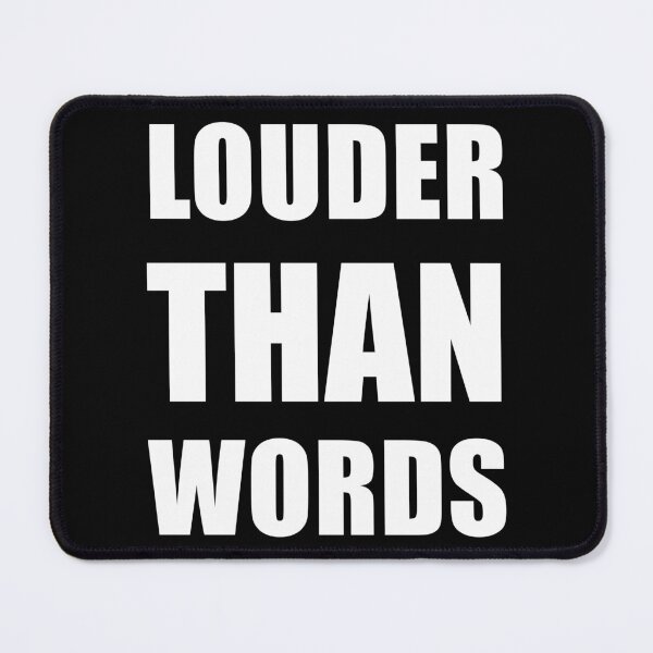 Item preview, Louder Than Words - Action Oriented Bold Typography designed and sold by Vision Crafted.
