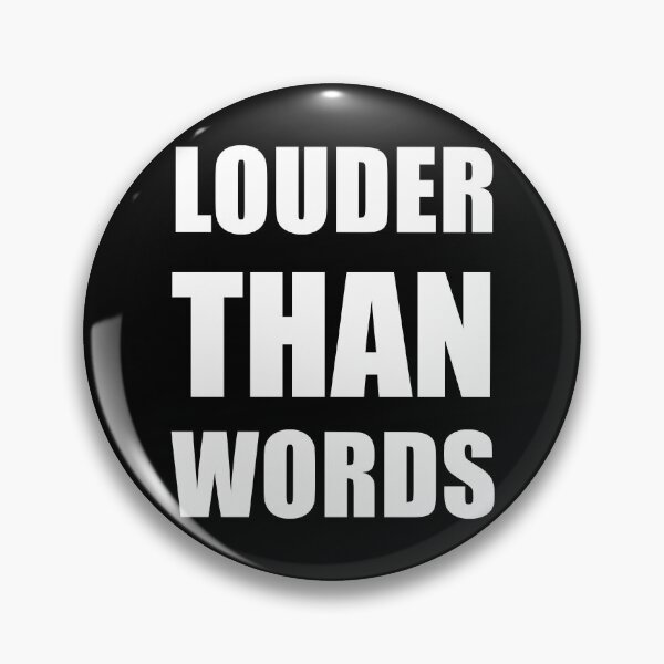 Item preview, Louder Than Words - Action Oriented Bold Typography designed and sold by Vision Crafted.