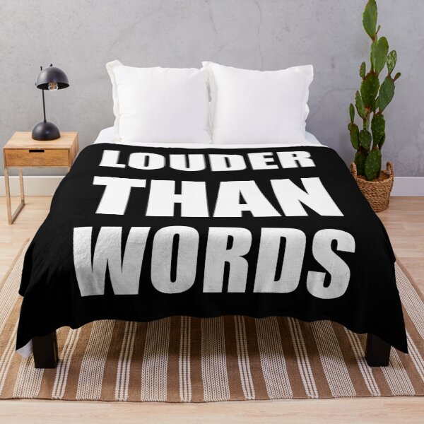Item preview, Louder Than Words - Action Oriented Bold Typography designed and sold by Vision Crafted.