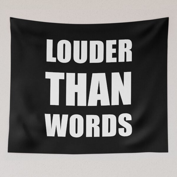 Item preview, Louder Than Words - Action Oriented Bold Typography designed and sold by Vision Crafted.