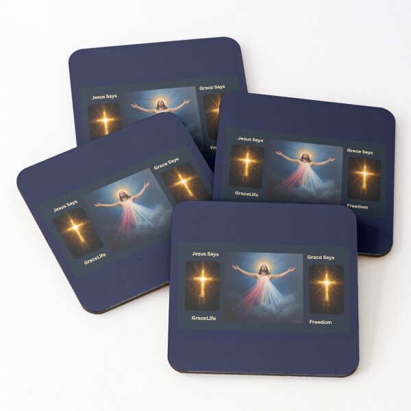Item preview, Jesus Says Grace says design 4 color 1 designed and sold by AuthorTimothyVirge.