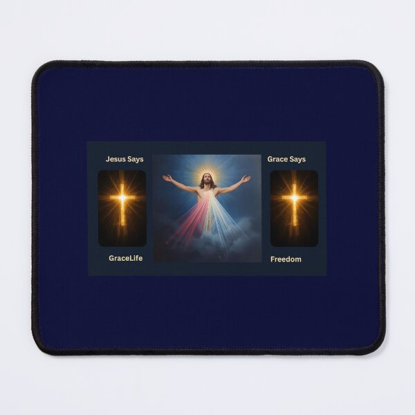 Item preview, Jesus Says Grace says design 4 color 1 designed and sold by AuthorTimothyVirge.