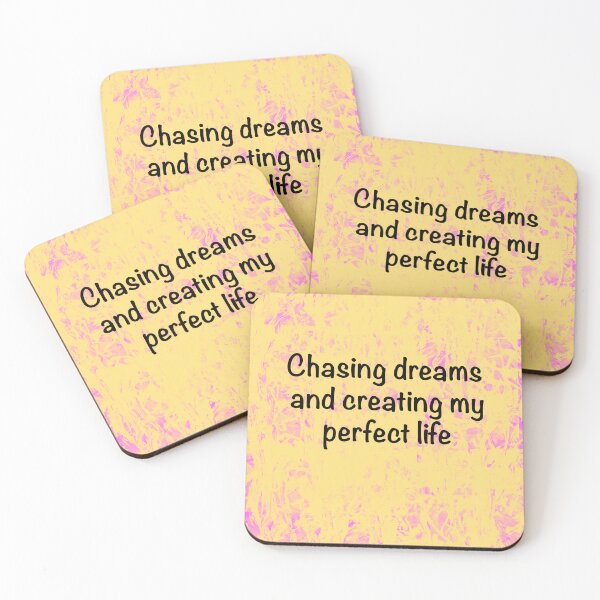 Item preview, Chasing dreams and creating my perfect life designed and sold by diamondqueenmindset.