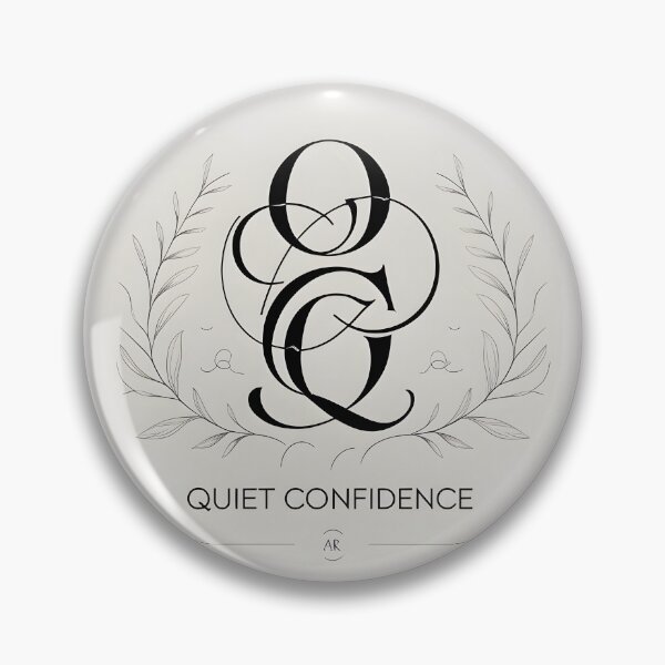Item preview, Quiet Confidence Monogram - Minimalist Initials designed and sold by nuwanari.