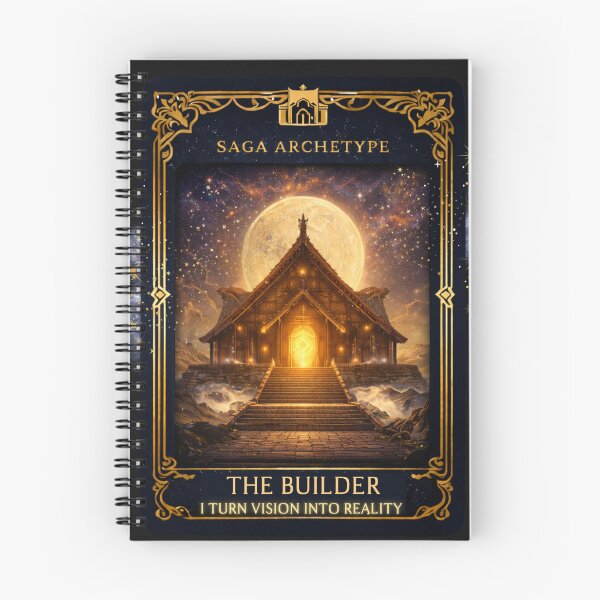 Item preview, SAGA ARCHETYPE: THE BUILDER designed and sold by The KarmIQsphere Collective.