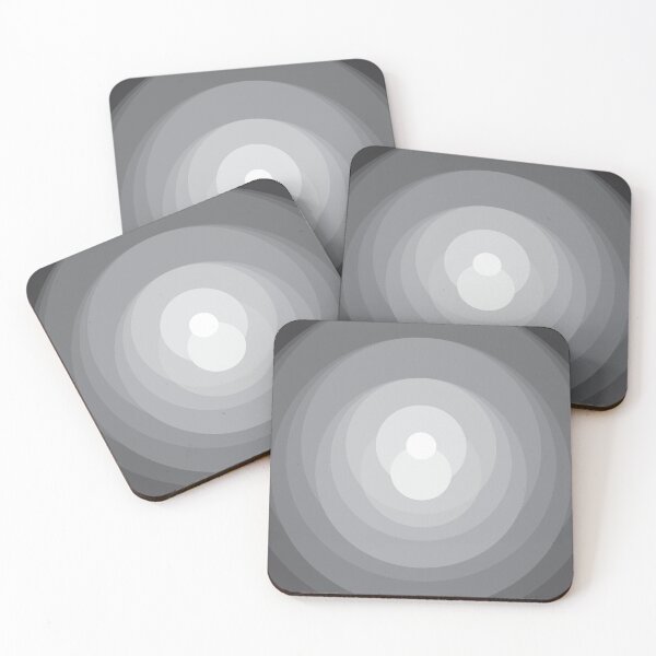 Item preview, Concentric Gray Circles Minimalist Design designed and sold by Arturo Daniel Garcia Palomo.