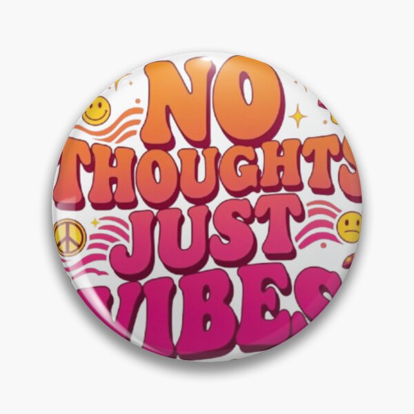 Item preview, No Thoughts Just Vibes designed and sold by Lee-collections.