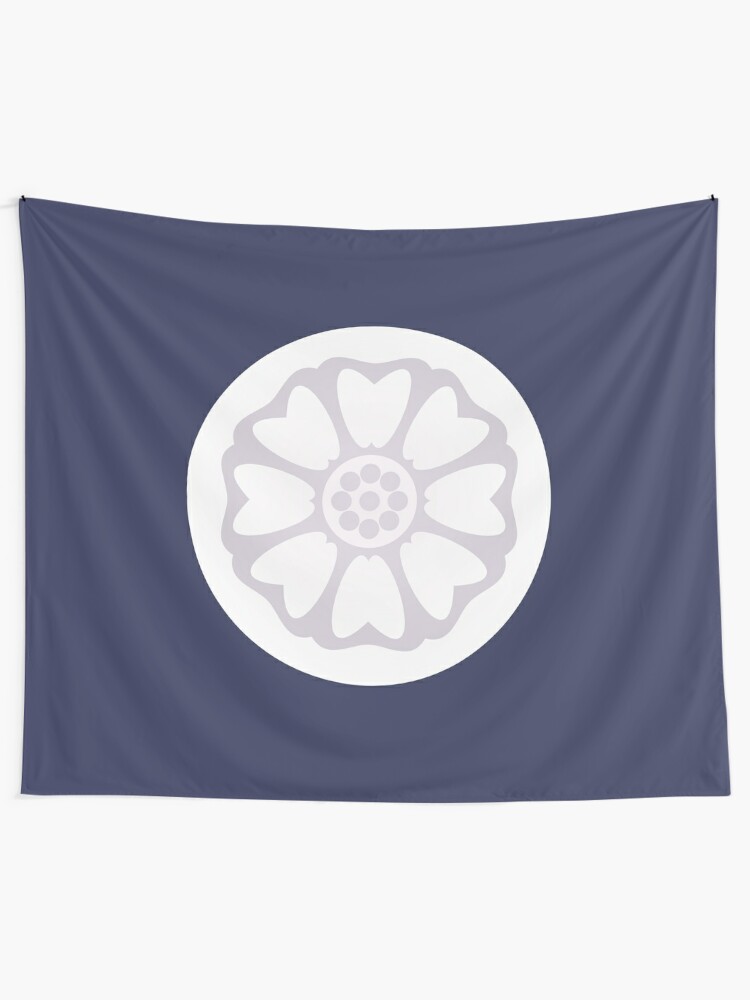 Order Of The White Lotus Logo Tapestry By Logogami Redbubble