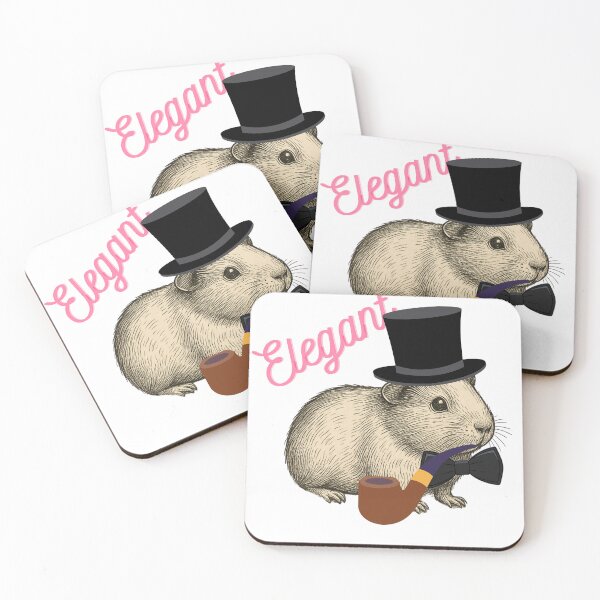 Item preview, Guinea pig Elegant designed and sold by ChullaVidaLife.