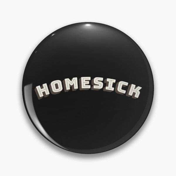 Item preview, Homesick Retro Typography Emotional Word Art designed and sold by trepiu.