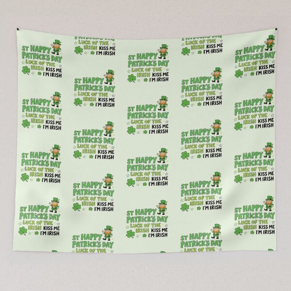 Item preview, St Happy Patrick's Day Lucky Leprechaun Art designed and sold by zzz888.
