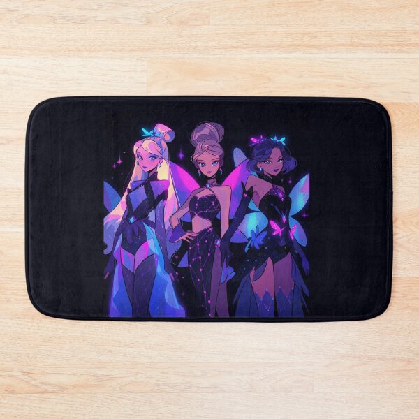 Item preview, Neon Fantasy Fairies – Magical Fairy Girls Aesthetic Design designed and sold by madkiitten.